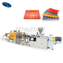 plastic glazed roof tile extrusion machine